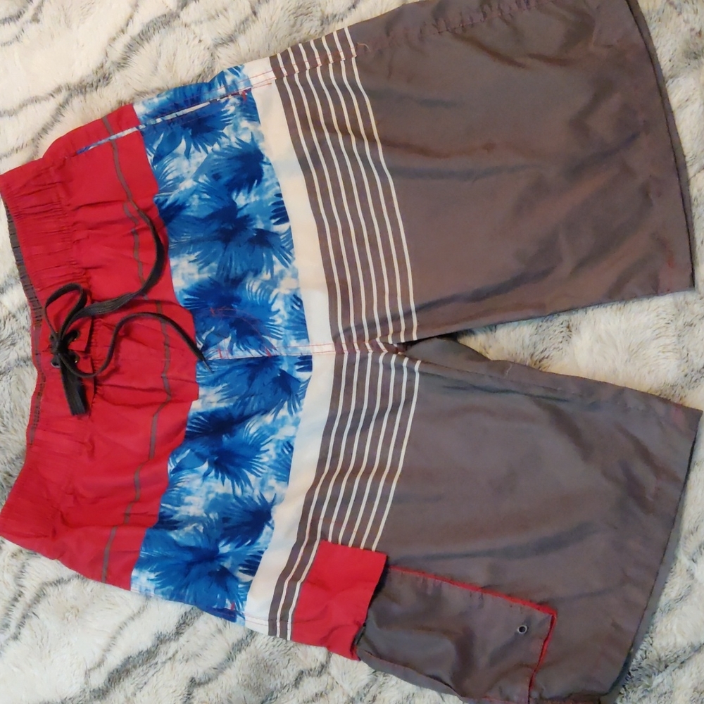 Tru Cal Young Men's M Swim Trunks